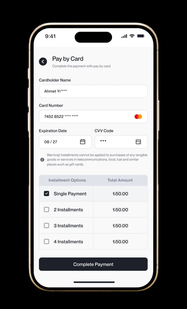 Papel installment payment options image