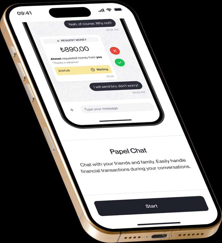 Papel Chat One App phone