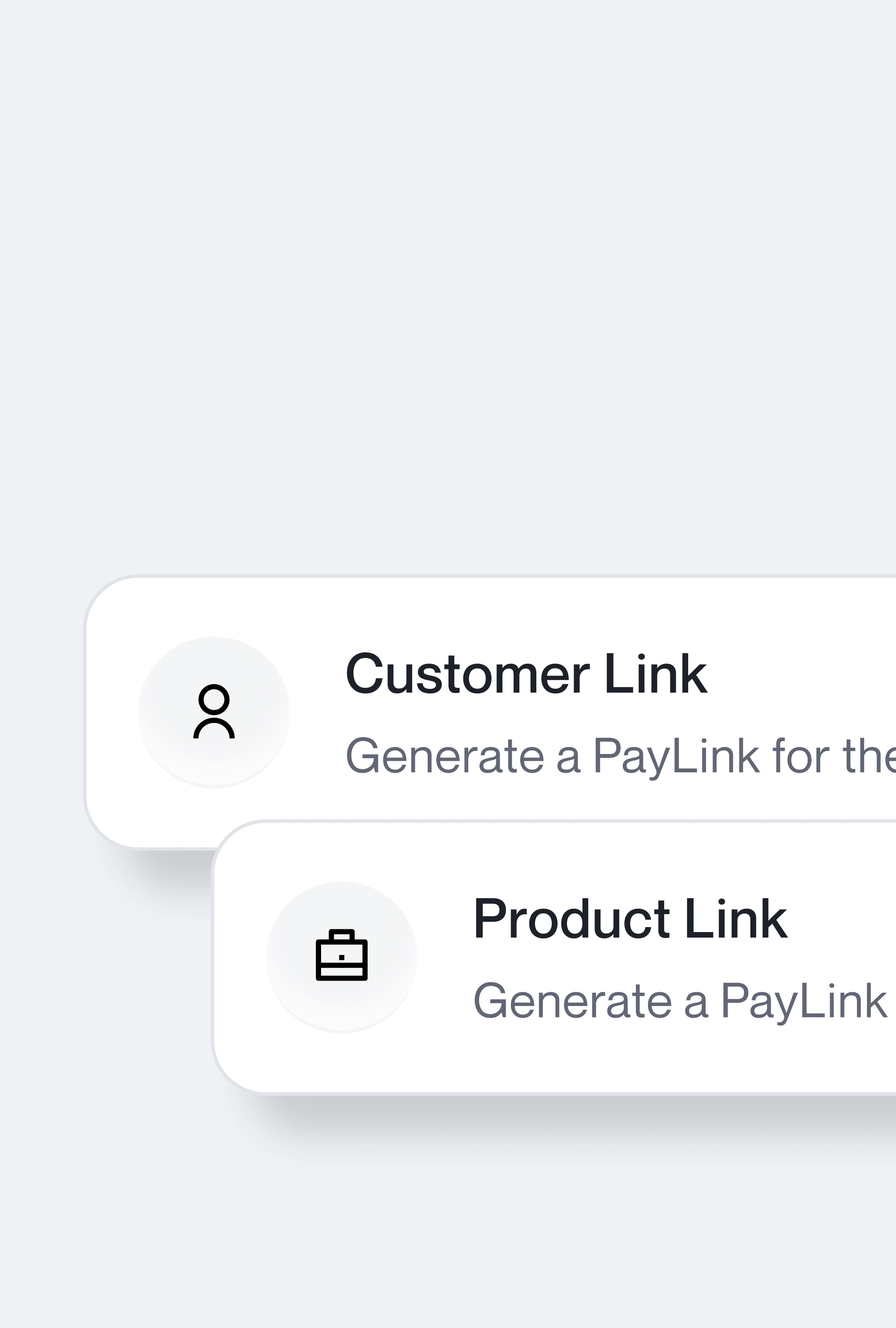 No need to share bank account details