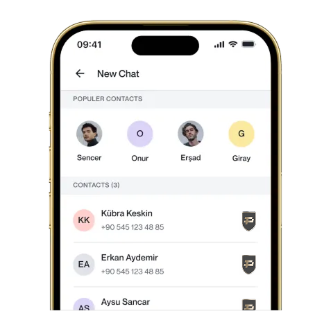 Contacts from your address book